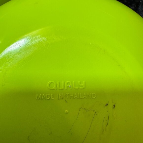 Vintage Qurly Green Pear-Shaped  Office Organize Lid & Compartments - Picture 4 of 5